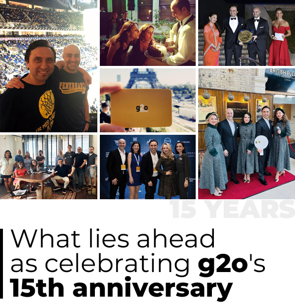 E-Magazine 02 - What lies ahead as celebrating g2o's 15th anniversary